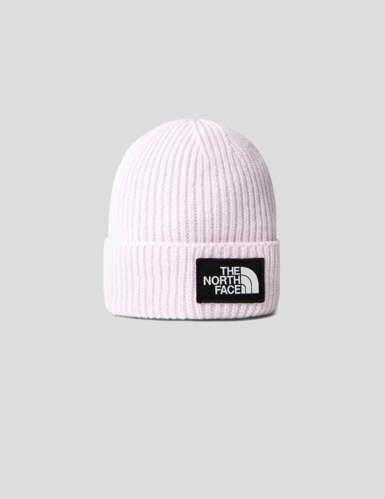 Gorro THE NORTH FACE logo box cuf beanie lavender fog